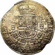 Netherlands Patagon Philip IV 1635 KM# 17 ARCHID AVXT DVX BVRG LVXEM ZC coin reverse Netherlands Patagon Philip IV 1635 KM# 17 ARCHID AVXT DVX BVRG LVXEM ZC coin reverse