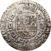 Netherlands Patagon Charles II 1666 KM# 70 ARCHID AVST DVX BVRG DOM TOR coin reverse Netherlands Patagon Charles II 1666 KM# 70 ARCHID AVST DVX BVRG DOM TOR coin reverse