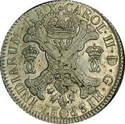 Netherlands Patagon Charles II 1694 KM# 107.2 CAROL II D G HISP ET INDIARVM REX coin obverse Netherlands Patagon Charles II 1694 KM# 107.2 CAROL II D G HISP ET INDIARVM REX coin obverse