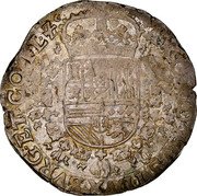 Netherlands Patagon Philip IV 1628 KM# 34 ARCHID AVST DVX BVRG CO FL AN Z. coin reverse Netherlands Patagon Philip IV 1628 KM# 34 ARCHID AVST DVX BVRG CO FL AN Z. coin reverse