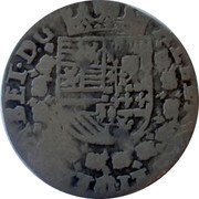 Netherlands Real ND KM# 25.2 Spanish Rule Standard Coinage ALBERTVS ET ELISABET D G coin reverse Netherlands Real ND KM# 25.2 Spanish Rule Standard Coinage ALBERTVS ET ELISABET D G coin reverse