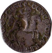 Netherlands Rijderschelling KM# 60.2 Utrecht Province CONCORDIA RES PARVAE CRESCUNT coin obverse Netherlands Rijderschelling KM# 60.2 Utrecht Province CONCORDIA RES PARVAE CRESCUNT coin obverse