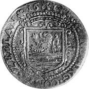 Netherlands Roosschelling 1601 KM# 7 Zeeland Province Standard Coinage ARG CONFOE ZEELAN 1601 coin obverse Netherlands Roosschelling 1601 KM# 7 Zeeland Province Standard Coinage ARG CONFOE ZEELAN 1601 coin obverse