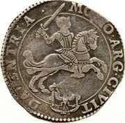 Netherlands Silver Rider 1662 KM# 62.1 Overijssel - Deventer City Standard Coinage MONO ARG CIVIT DAVENTRIAE coin obverse Netherlands Silver Rider 1662 KM# 62.1 Overijssel - Deventer City Standard Coinage MONO ARG CIVIT DAVENTRIAE coin obverse