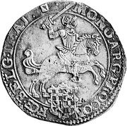 Netherlands Rider 1665 KM# 46.1 Utrecht Province MO NO ARG PRO CON FOE BELG TRAJ coin obverse Netherlands Rider 1665 KM# 46.1 Utrecht Province MO NO ARG PRO CON FOE BELG TRAJ coin obverse