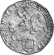 Netherlands Silver Rider 1668 KM# 61.1 Overijssel - Kampen City Standard Coinage MO NO ARG CIVIT CAMPENSIS coin obverse Netherlands Silver Rider 1668 KM# 61.1 Overijssel - Kampen City Standard Coinage MO NO ARG CIVIT CAMPENSIS coin obverse