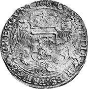 Netherlands Silver Rider 1668 KM# 61.1 Overijssel - Kampen City Standard Coinage CONCORDIA RES PARVAE CRESCVNT 1669 coin reverse Netherlands Silver Rider 1668 KM# 61.1 Overijssel - Kampen City Standard Coinage CONCORDIA RES PARVAE CRESCVNT 1669 coin reverse