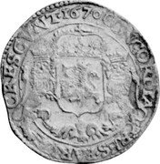 Netherlands Silver Rider 1670 Cinquefoil KM# 46.1 West Friesland Province Standard Coinage CONCORDIA - RES PARVAE - CRESCVNT 1670 coin reverse Netherlands Silver Rider 1670 Cinquefoil KM# 46.1 West Friesland Province Standard Coinage CONCORDIA - RES PARVAE - CRESCVNT 1670 coin reverse