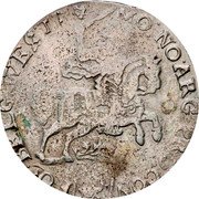 Netherlands Silver Rider 1673 Cinquefoil KM# 46.2 West Friesland Province Standard Coinage coin obverse Netherlands Silver Rider 1673 Cinquefoil KM# 46.2 West Friesland Province Standard Coinage coin obverse