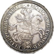 Netherlands Silver Rider 1673 KM# 63.2 West Friesland Provincial Coinage MO NO ARG CONFOED BELG PRO WESTFRIS coin obverse Netherlands Silver Rider 1673 KM# 63.2 West Friesland Provincial Coinage MO NO ARG CONFOED BELG PRO WESTFRIS coin obverse