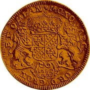 Netherlands Silver Rider 1682 KM# 40a Groningen & Ommeland Province Standard Coinage MO NO ARG ORD GRON ET OMLAN 1682 coin obverse