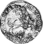 Netherlands Rider KM# 62.2 Overijssel - Deventer City Standard Coinage MO NO ARG CIVIT DAVENTRIA coin obverse