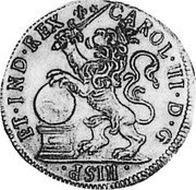 Netherlands Souverain D'or Archduke Carlos III 1700 KM# 103 CAROL III D G HISP ET IND REX coin obverse Netherlands Souverain D'or Archduke Carlos III 1700 KM# 103 CAROL III D G HISP ET IND REX coin obverse