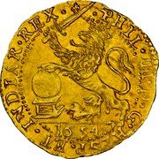 Netherlands Souverain D'or (Philip IV) KM# 32 PHIL IIII D G HISP ET INDIAR REX 16 54 coin obverse Netherlands Souverain D'or (Philip IV) KM# 32 PHIL IIII D G HISP ET INDIAR REX 16 54 coin obverse