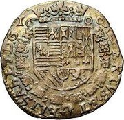 Netherlands Stoter (Albert and Elizabeth) KM# 1 ALBERTVS ET ELISABET DG coin obverse Netherlands Stoter (Albert and Elizabeth) KM# 1 ALBERTVS ET ELISABET DG coin obverse