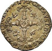 Netherlands Stoter (Albert and Elizabeth) KM# 1 ARCHI AVST DVCES BVRG ET DOM TOVR coin reverse Netherlands Stoter (Albert and Elizabeth) KM# 1 ARCHI AVST DVCES BVRG ET DOM TOVR coin reverse