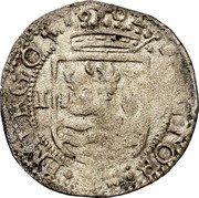 Netherlands Stuiver 1602 KM# 8 Zeeland Province Standard Coinage coin obverse