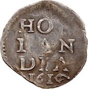 Netherlands Stuiver 1616/4 KM# 26 Holland Province Standard Coinage coin obverse Netherlands Stuiver 1616/4 KM# 26 Holland Province Standard Coinage coin obverse