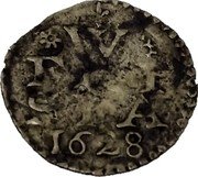 Netherlands Stuiver Bezemstuiver 1628 KM# 20 W FRI SIA 1628 coin reverse Netherlands Stuiver Bezemstuiver 1628 KM# 20 W FRI SIA 1628 coin reverse