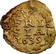 Netherlands Stuiver 1639 KM# 38 West Friesland Province Standard Coinage W FRI SIA 1639 coin reverse Netherlands Stuiver 1639 KM# 38 West Friesland Province Standard Coinage W FRI SIA 1639 coin reverse