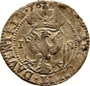 Netherlands Stuiver 1663 KM# 61 Overijssel - Deventer City Standard Coinage 1663 1 S MO ARG CIVIT DAVENTRIAE coin obverse