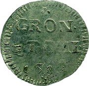 Netherlands Stuiver 1684 KM# 36.1 Groningen & Ommeland Province Standard Coinage GRON ET OML 1684 coin reverse Netherlands Stuiver 1684 KM# 36.1 Groningen & Ommeland Province Standard Coinage GRON ET OML 1684 coin reverse