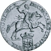 Netherlands 1/2 Ducaton (1/2 Silver Rider) 1762 KM# 101.1 Gelderland Province Standart Coinage MO NO ARG CONFOE BEL PRO D GEL & C Z coin obverse Netherlands 1/2 Ducaton (1/2 Silver Rider) 1762 KM# 101.1 Gelderland Province Standart Coinage MO NO ARG CONFOE BEL PRO D GEL & C Z coin obverse