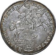 Netherlands 1/2 Ducaton (1/2 Silver Rider) West Friesland Province 1782 KM# 140.2 MO NO ARG CONFOE BELG PRO WESTF coin obverse Netherlands 1/2 Ducaton (1/2 Silver Rider) West Friesland Province 1782 KM# 140.2 MO NO ARG CONFOE BELG PRO WESTF coin obverse