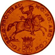 Netherlands 1/2 Ducaton (1/2 Silver Rider) (Utrecht Province Coin) KM# 115.1a MO NO ARG CON FOE BELG PRO TRAI coin obverse Netherlands 1/2 Ducaton (1/2 Silver Rider) (Utrecht Province Coin) KM# 115.1a MO NO ARG CON FOE BELG PRO TRAI coin obverse