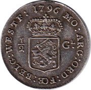 Netherlands 1/2 Gulden Bavarian Republic Woman Figure 1796 KM# 14 MO ARG ORD FOE BELG WESTF 1/2 GL 1796 coin obverse Netherlands 1/2 Gulden Bavarian Republic Woman Figure 1796 KM# 14 MO ARG ORD FOE BELG WESTF 1/2 GL 1796 coin obverse