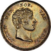 Netherlands 10 Stuivers (1/2 Gulden) Louis Napoleon 1809 KM# 30 LODEW NAP KON VAN HOLL coin obverse Netherlands 10 Stuivers (1/2 Gulden) Louis Napoleon 1809 KM# 30 LODEW NAP KON VAN HOLL coin obverse