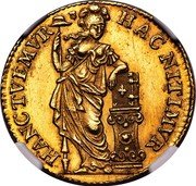 Netherlands 1/2 Gulden (10 Stuivers) (Utrecht Province) KM# 110b HANC TVEMVR HAC NITIMVR coin reverse