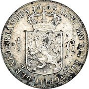 Netherlands 1/2 Gulden Wilhelmina 1905 KM# 121.2 1907 MUNT VAN HET KONINKRIJK DER NEDERLANDEN 1/2 G coin reverse Netherlands 1/2 Gulden Wilhelmina 1905 KM# 121.2 1907 MUNT VAN HET KONINKRIJK DER NEDERLANDEN 1/2 G coin reverse