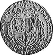 Netherlands 1/2 Souverain ou Lion D'or Carlos III 1710 Hand KM# 134 ARCHID AVST DVX BVRG BRABANT Z C coin reverse