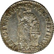 Netherlands 1/4 Gulden (5 Stuivers) Standing Figure West Friesland 1759 Rooster KM# 135 HAC NITIMVR HANCTVEMVR coin reverse Netherlands 1/4 Gulden (5 Stuivers) Standing Figure West Friesland 1759 Rooster KM# 135 HAC NITIMVR HANCTVEMVR coin reverse
