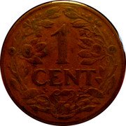 Netherlands 1 cent Suriname and Curacao 1942 1 CENT coin reverse Netherlands 1 cent Suriname and Curacao 1942 1 CENT coin reverse