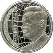 Netherlands ECU Jan Tinbergen 1995 In Sets only X# 209 JAN TINBERGEN NOBELPRIJS WINAAR ECONOMIE 1969 coin reverse