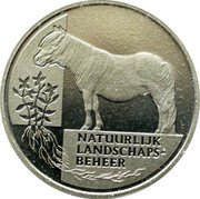 Netherlands ECU Nature and Conservation 1997 In Sets only X# 219 NATUURLIJK LANDSCHAPSBEHEER coin reverse