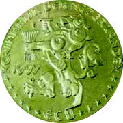 Netherlands ECU Nedeland Waterland 1997 In Sets only X# 223 1997 ECU KONINKRIJK DER NEDERLANDEN coin obverse