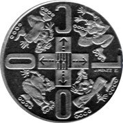 Netherlands ECU Youth Trends 1997 In Sets only X# 225 COOL coin reverse