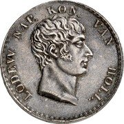 Netherlands 1 G (Louis Napoleon) KM# 31 LODEW NAP KON VAN HOLL coin obverse Netherlands 1 G (Louis Napoleon) KM# 31 LODEW NAP KON VAN HOLL coin obverse