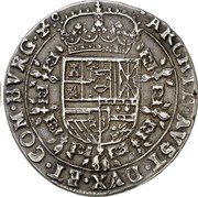Netherlands 1 Patagon (Felipe IV) ARCH AVST DVX ET COM BVRG Z C coin reverse Netherlands 1 Patagon (Felipe IV) ARCH AVST DVX ET COM BVRG Z C coin reverse