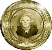 Netherlands 10 Euro Beatrix 100 years of Royal Mint 2011 Proof KM# 309 BEATRIX KONINGIN DER NEDERLANDEN coin obverse Netherlands 10 Euro Beatrix 100 years of Royal Mint 2011 Proof KM# 309 BEATRIX KONINGIN DER NEDERLANDEN coin obverse