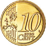 Netherlands 10 Euro Cent Willem-Alexander 2nd map 2018 KM# 347 10 EURO CENT LL coin reverse Netherlands 10 Euro Cent Willem-Alexander 2nd map 2018 KM# 347 10 EURO CENT LL coin reverse