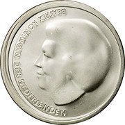 Netherlands 10 Euro Marriage of Willem Alexander and Maxima 2002 KM# 243 BEATRIX KONINGIN DER NEDERLANDEN coin obverse