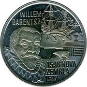 Netherlands 10 euro (Willem Barentsz) X# 122 WILLEM BARENTSZ 1596 NOVA ZEMBLA 1597 coin reverse Netherlands 10 euro (Willem Barentsz) X# 122 WILLEM BARENTSZ 1596 NOVA ZEMBLA 1597 coin reverse