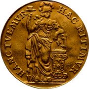 Netherlands 10 Stuivers Holland Province Coin 1755 KM# 95a HANCTVEMVR HAC NITIMVR coin reverse Netherlands 10 Stuivers Holland Province Coin 1755 KM# 95a HANCTVEMVR HAC NITIMVR coin reverse