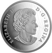 Canada 100 Dollars Wolf Sketch by Robert Bateman 2021 ELIZABETH II D G REGINA SB coin obverse Canada 100 Dollars Wolf Sketch by Robert Bateman 2021 ELIZABETH II D G REGINA SB coin obverse