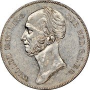 Netherlands 2 1/2 Gulden William II 1842 Fleur de lis KM# 69.1 WILLEM II KONING - DER NEDERLANDEN G.H.V.L. coin obverse Netherlands 2 1/2 Gulden William II 1842 Fleur de lis KM# 69.1 WILLEM II KONING - DER NEDERLANDEN G.H.V.L. coin obverse