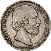 Netherlands 2 1/2 Gulden Willem III 1862 Sword KM# 82 WILLEM III KONING - DER NEDERLANDEN G.H.V.L. coin obverse Netherlands 2 1/2 Gulden Willem III 1862 Sword KM# 82 WILLEM III KONING - DER NEDERLANDEN G.H.V.L. coin obverse